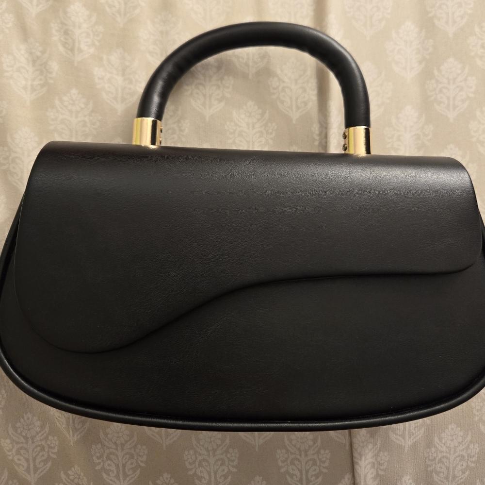 Milan chiva black small handbag/crossbody